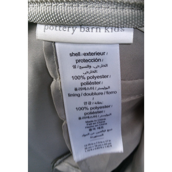 Pottery Barn Kids Green Colorful Hearts Olivia Childs Backpack - Picture 4 of 6